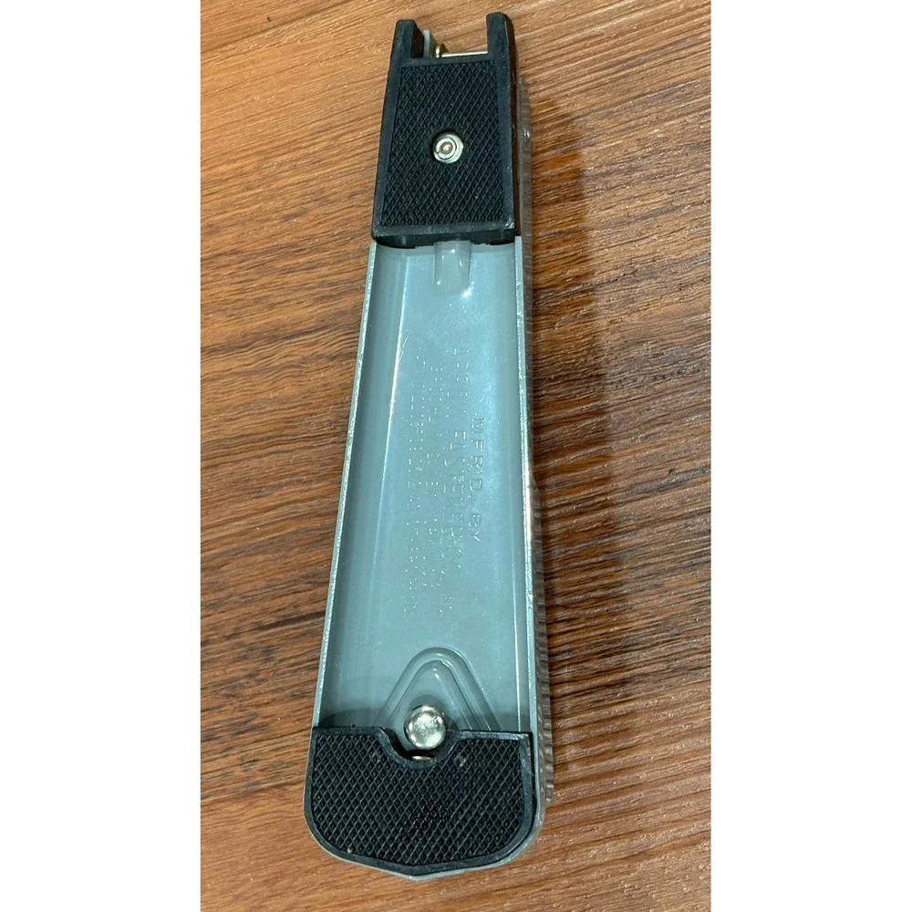 Vintage Arrow 207 Heavy Duty Deluxe Standard Stapler Grey Made In USA